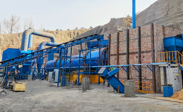 褐煤烘干機設備圖